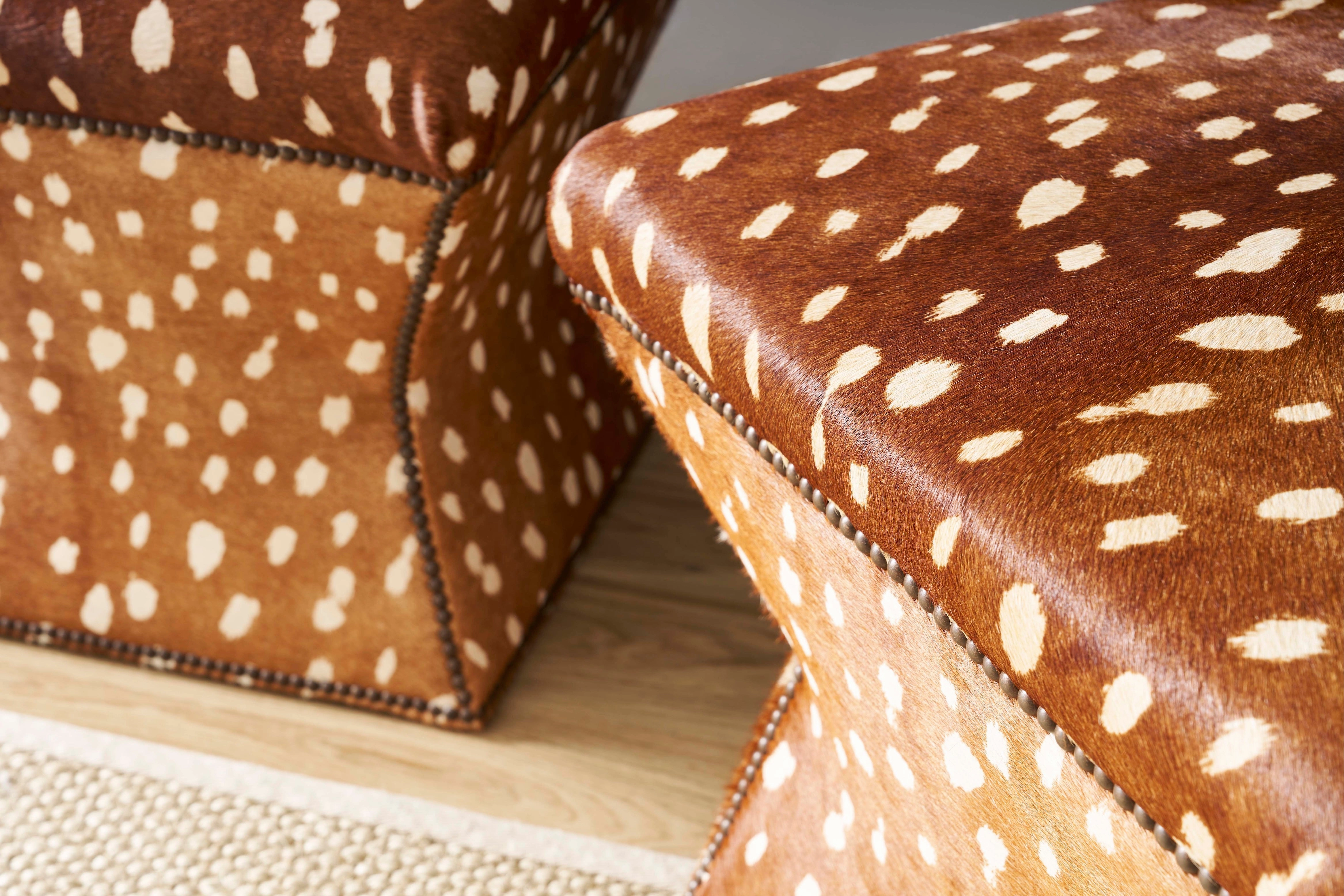 Axis Print Hourglass Stool