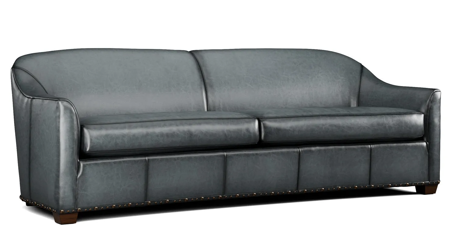 Bana Buff Custom Leather Sofa