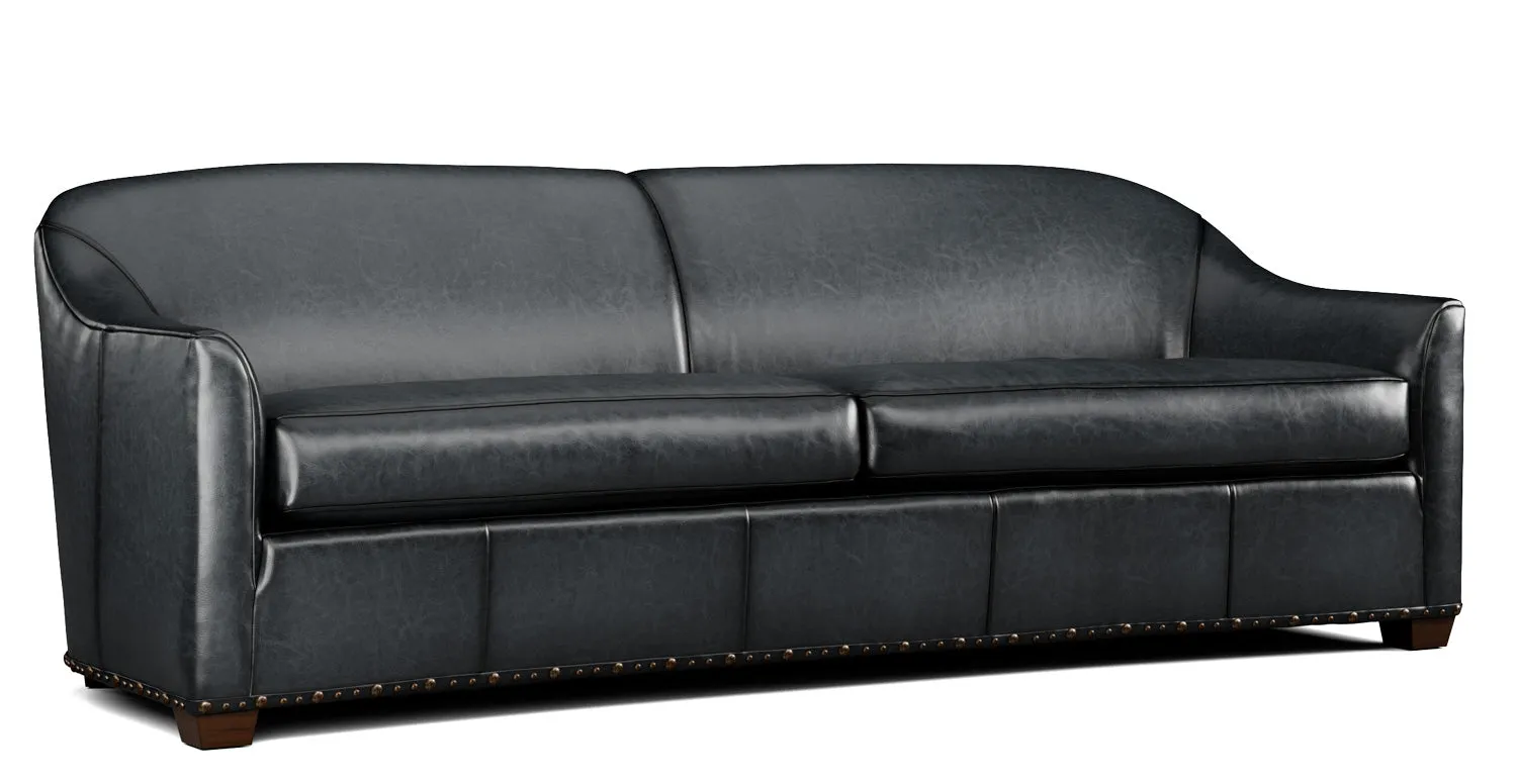 Bana Buff Custom Leather Sofa