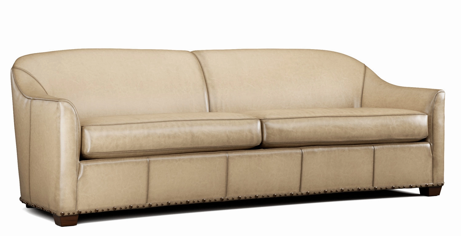 Bana Buff Custom Leather Sofa