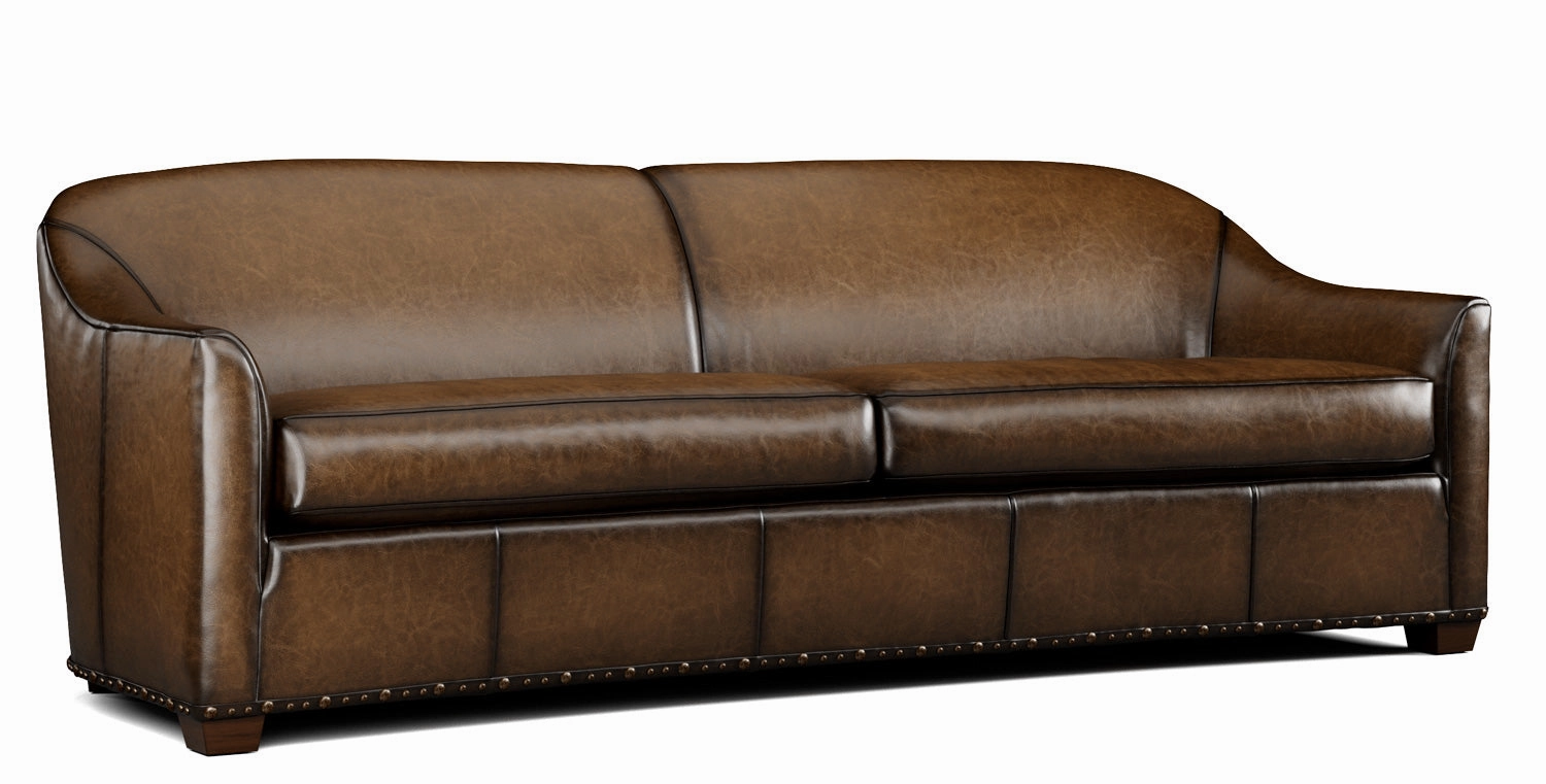Bana Buff Custom Leather Sofa