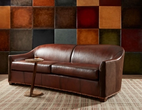 Bana Buff Custom Leather Sofa vanity mirror, wall mirror