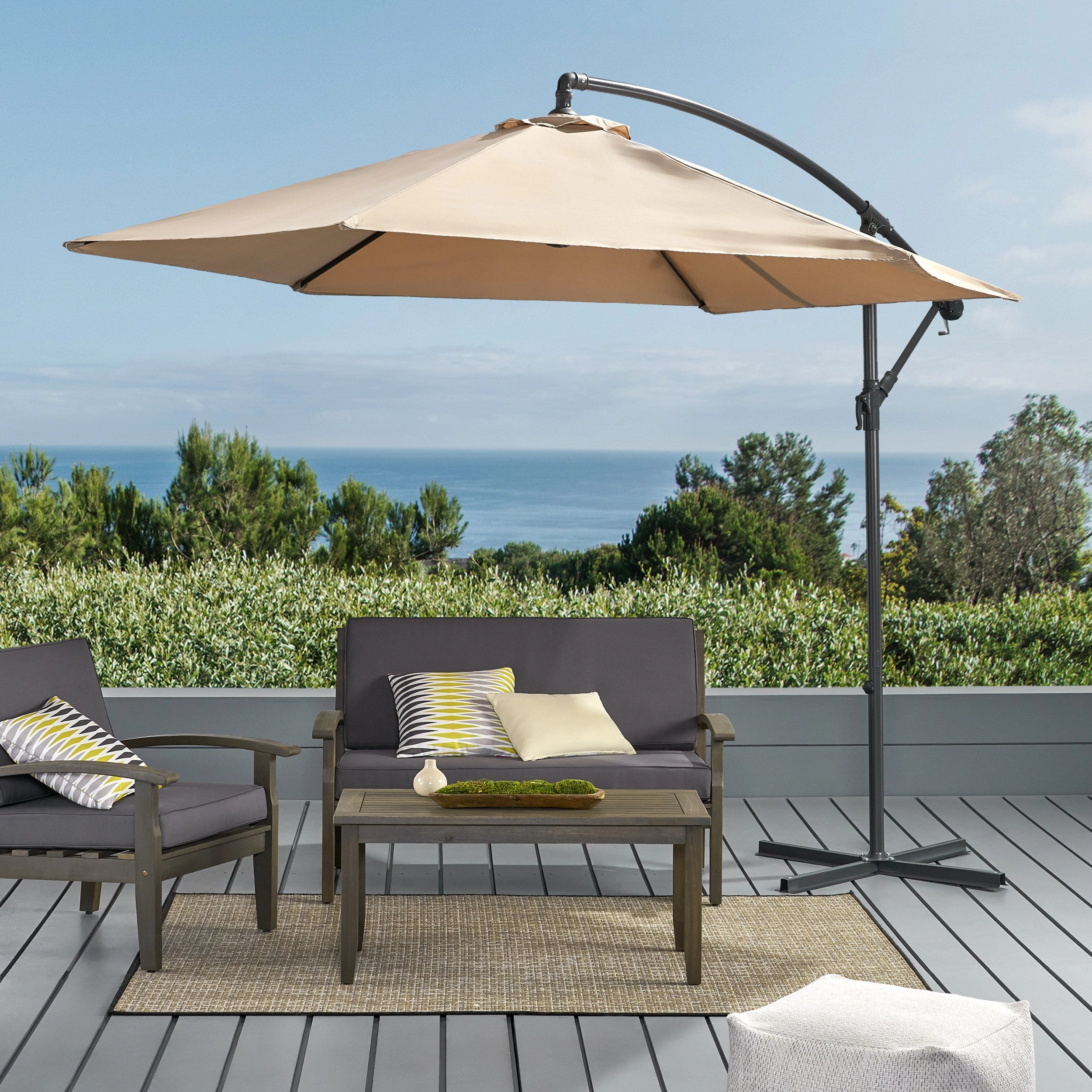 Banana Sun Canopy - NH320592 cowhide rug, luxury rug
