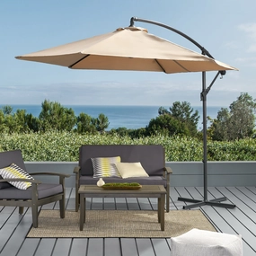 Banana Sun Canopy - NH320592 cowhide rug, luxury rug