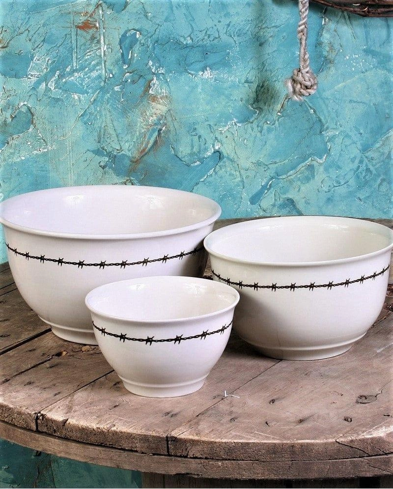 Barbed Wire Print Casserole Dishes - 3 PC Set