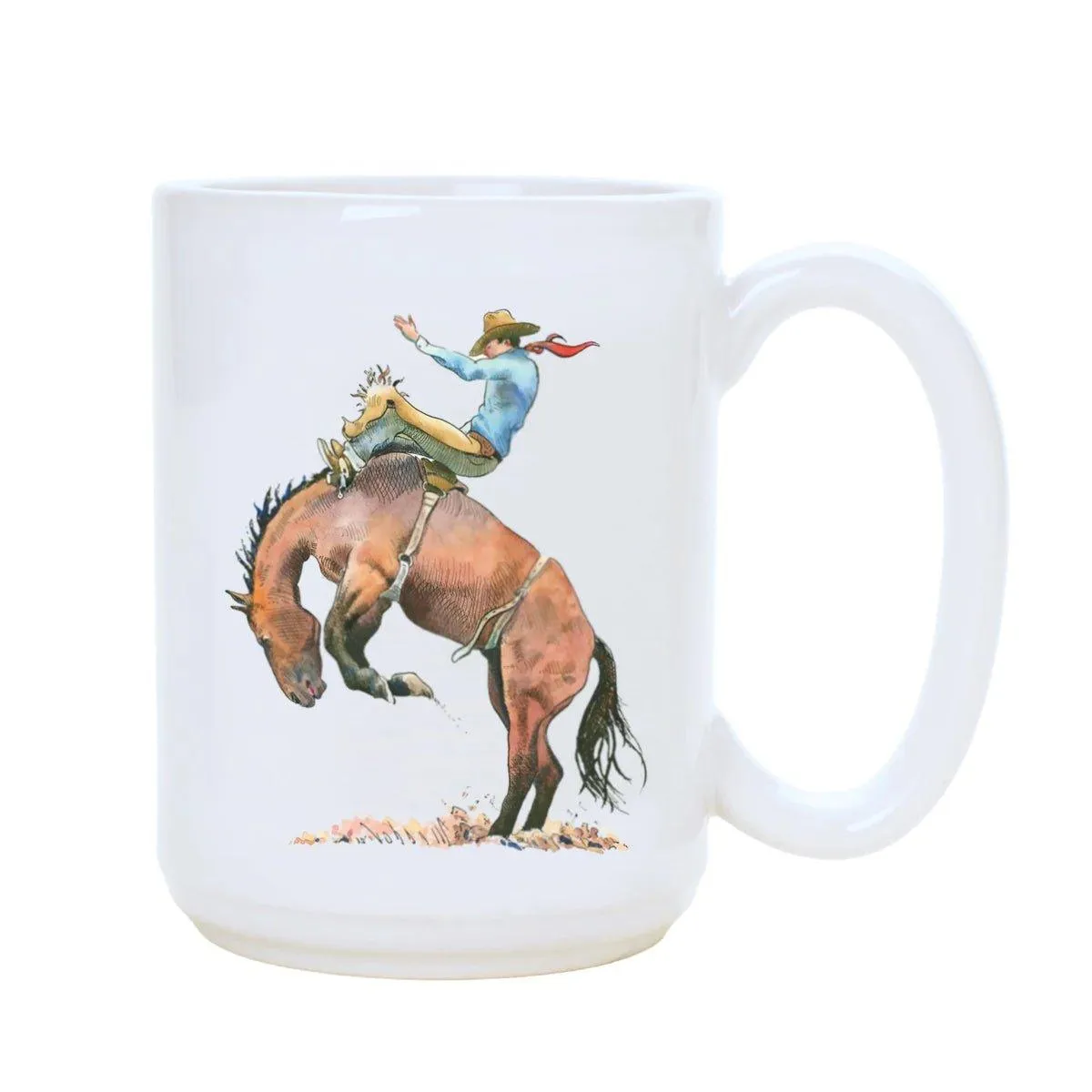 Bareback Riding Art Coffee Mug toilet seat cover, slow close seat