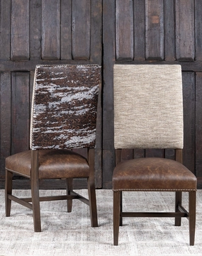 Barley Tweed and Leather Dining Chair glassware set, wine glass