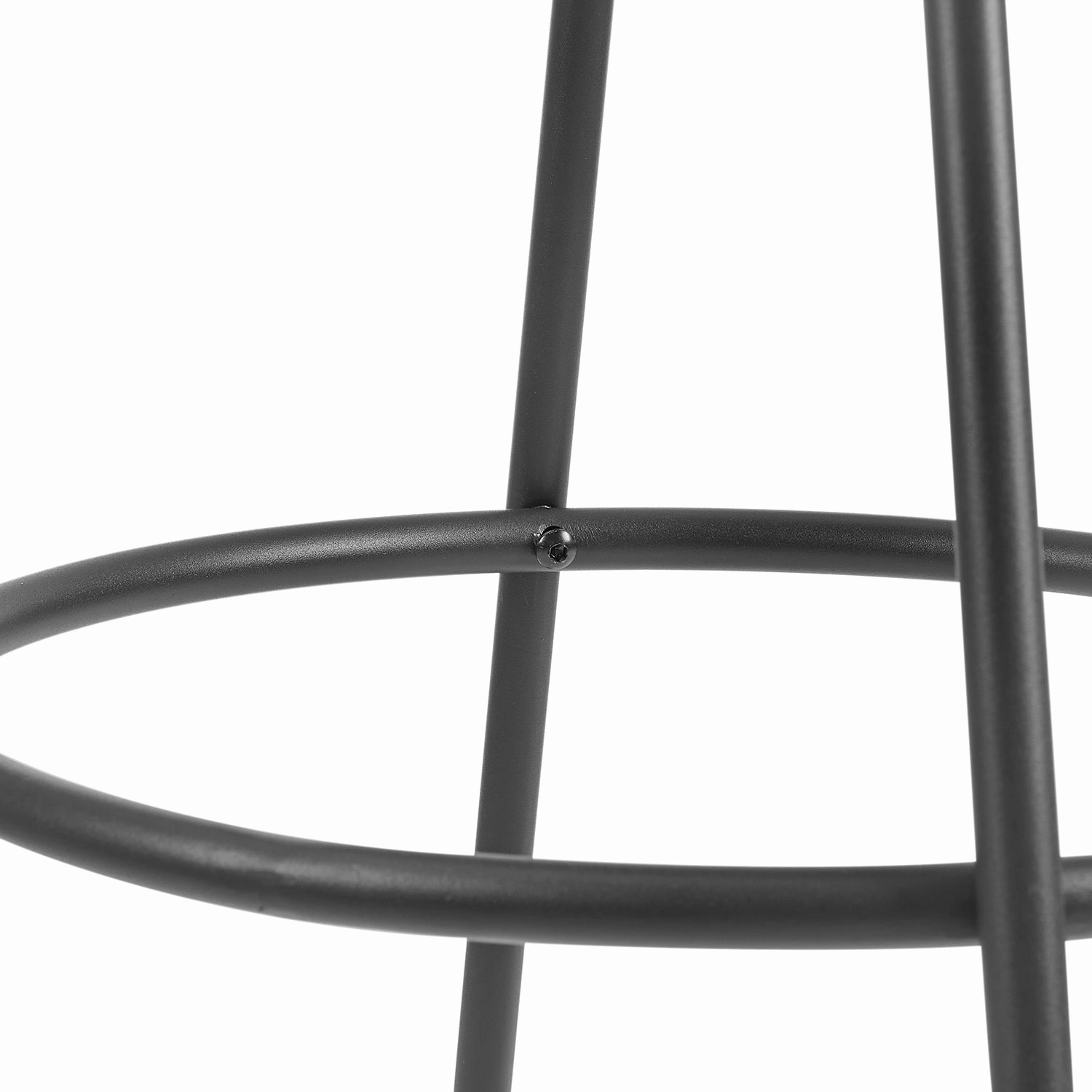 Barton Set of 2 Blue Velvet Upholstered Bar Stools with Contrast Piping
