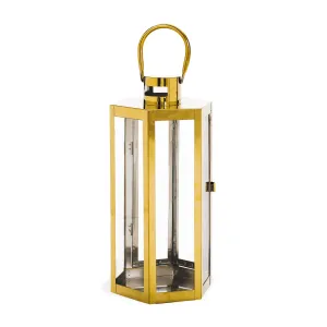 Baton Outdoor 16" Modern Stainless Steel Lantern patio chairs, outdoor seating