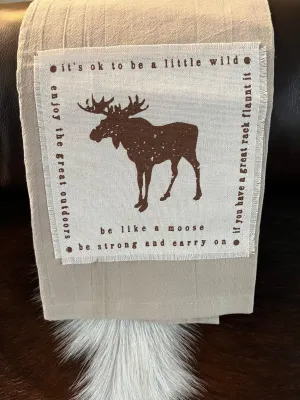 Be Like a Moose Dish Towel blender, kitchen appliance