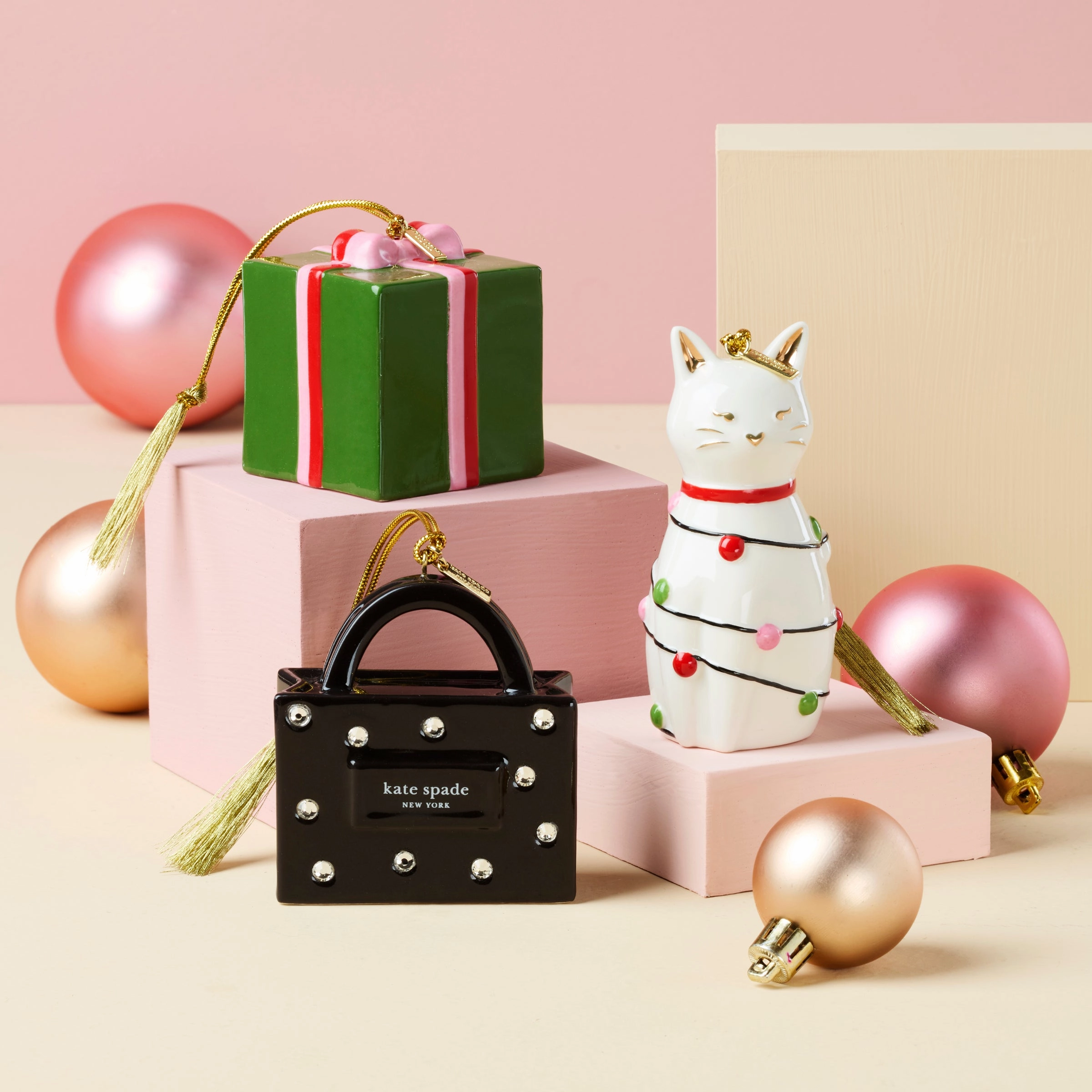 Be Jolly Shopping Bag Ornament