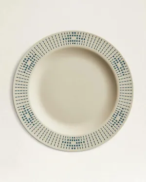 Beaded Sandshell Dinner Plates toilet seat cover, slow close seat