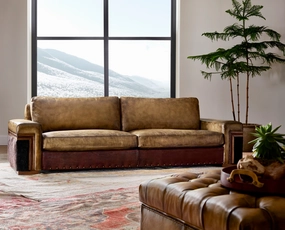 Beaumont Shearling & Leather Sofa gaming chair, computer chair