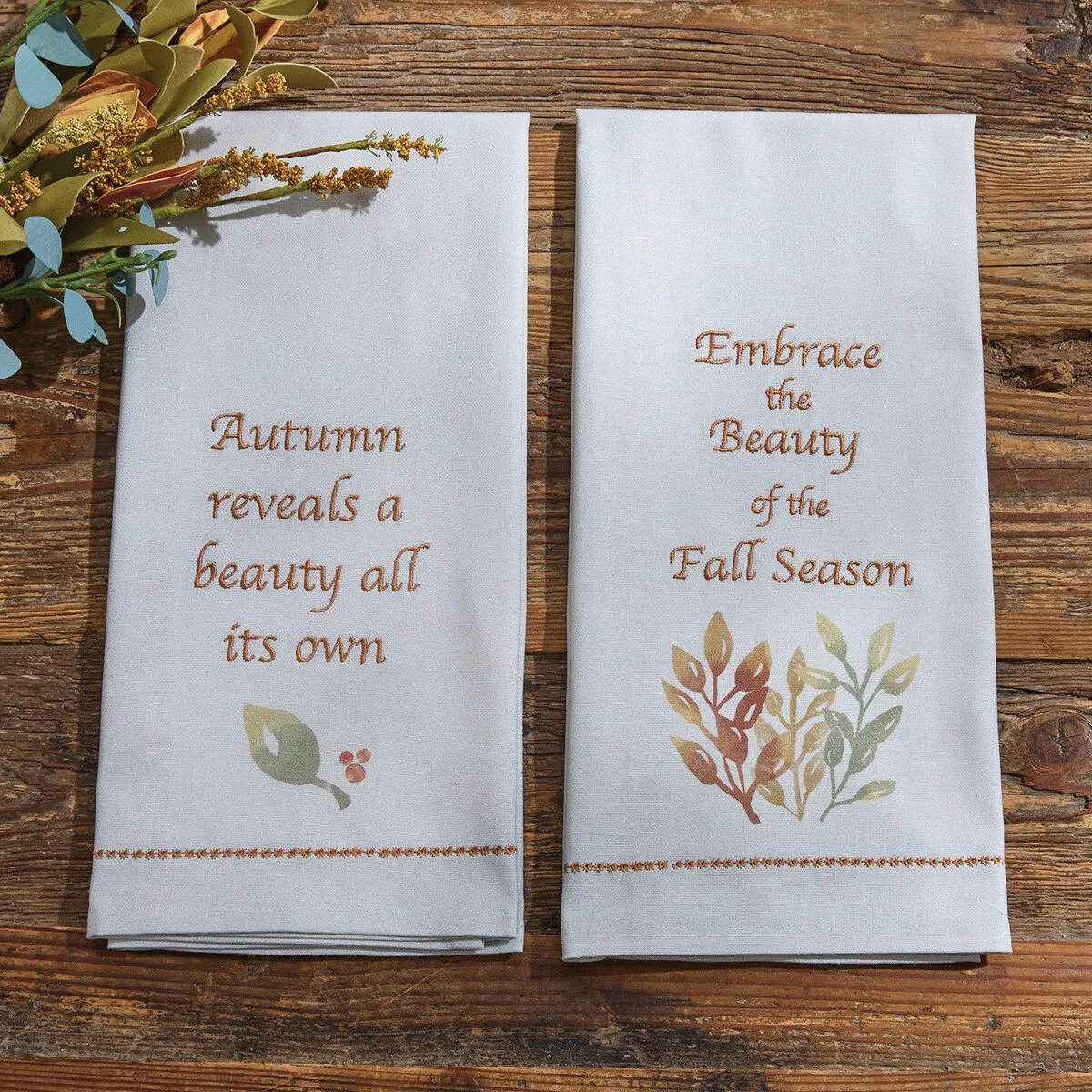Beauty of Fall Kitchen Dish Towels blender, kitchen appliance
