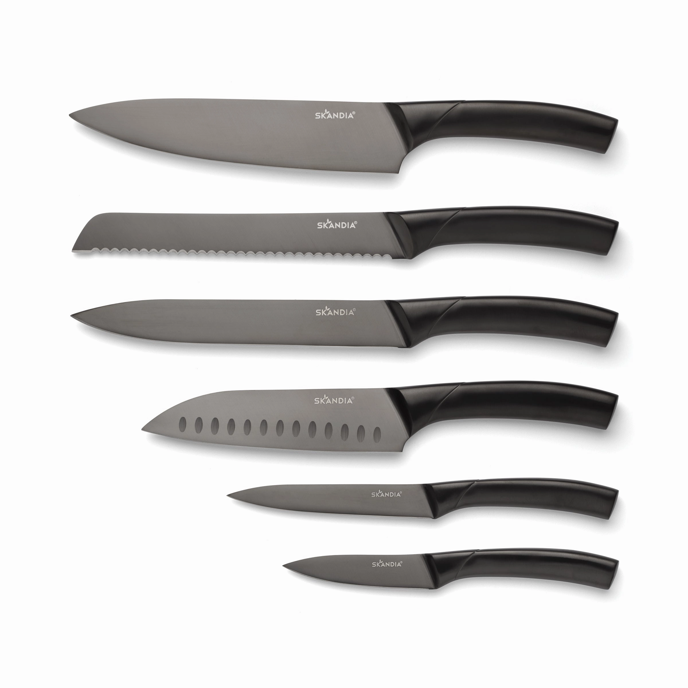 Beck 7 Piece Cutlery Block Set