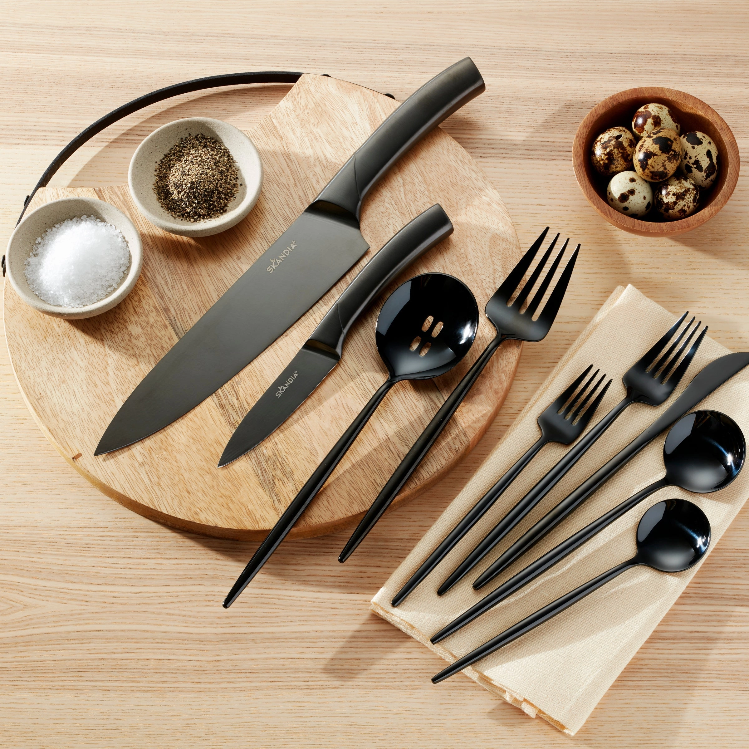 Beck 7 Piece Cutlery Block Set