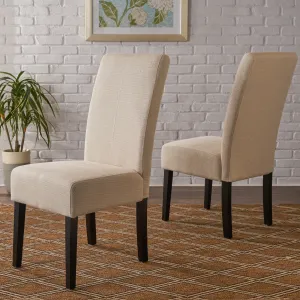Beige Fabric Dining Chair (Set of 2) - NH533892 dining table set, 6-piece dining set
