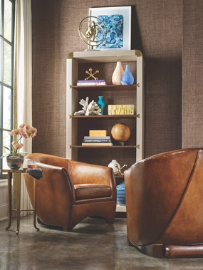 Benton Leather Accent Chair gaming chair, computer chair