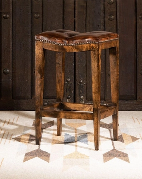 Bero Leather Upholstered Saddle Stool gaming chair, computer chair