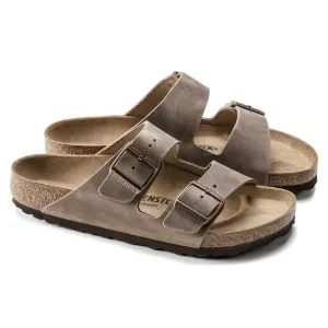 Birkenstock Arizona 00352201 Sandal Unisex EU 42 Brown Leather Slip-On ZPO2006