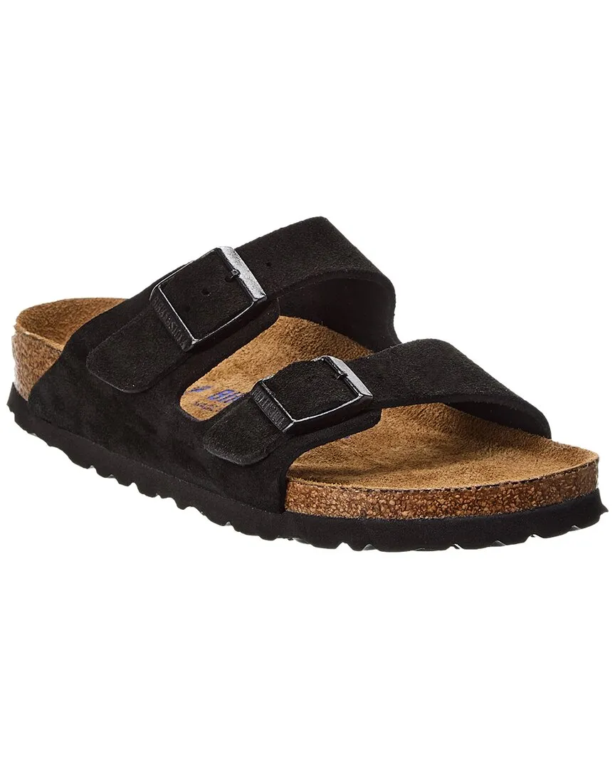Birkenstock Arizona Narrow Soft Footbed Suede Sandal