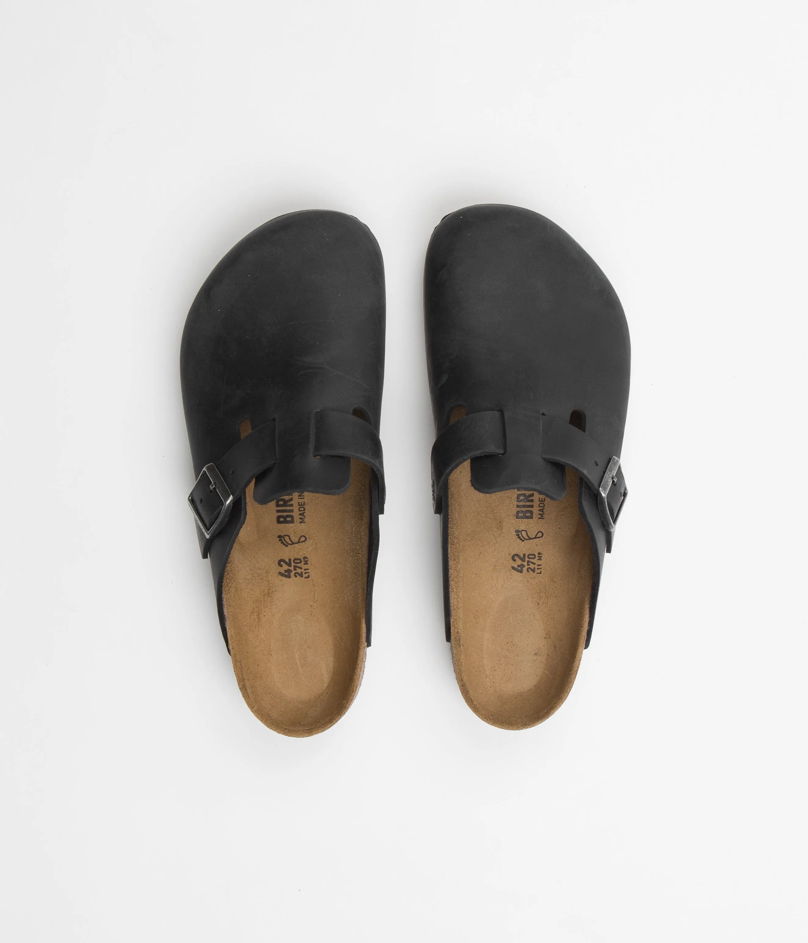 Birkenstock Boston Sandals - Black Birkenstock Shoes