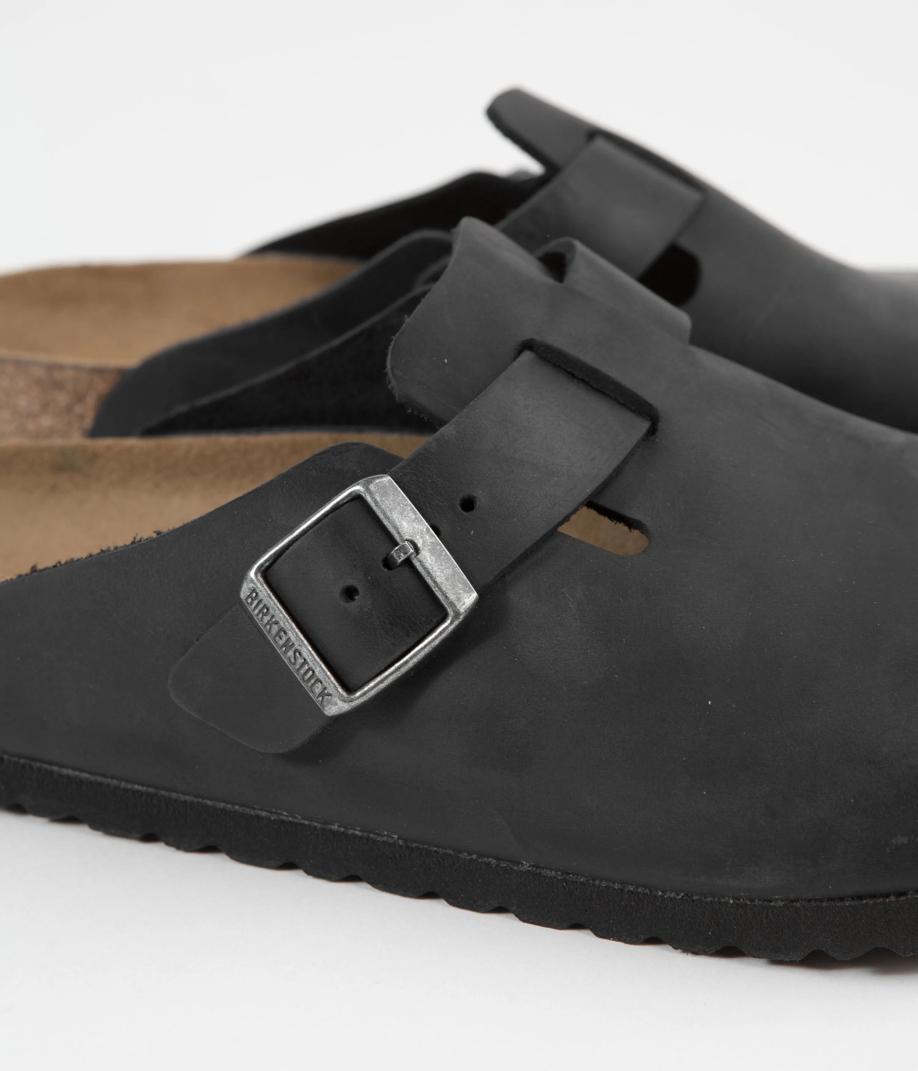 Birkenstock Boston Sandals - Black Birkenstock Shoes