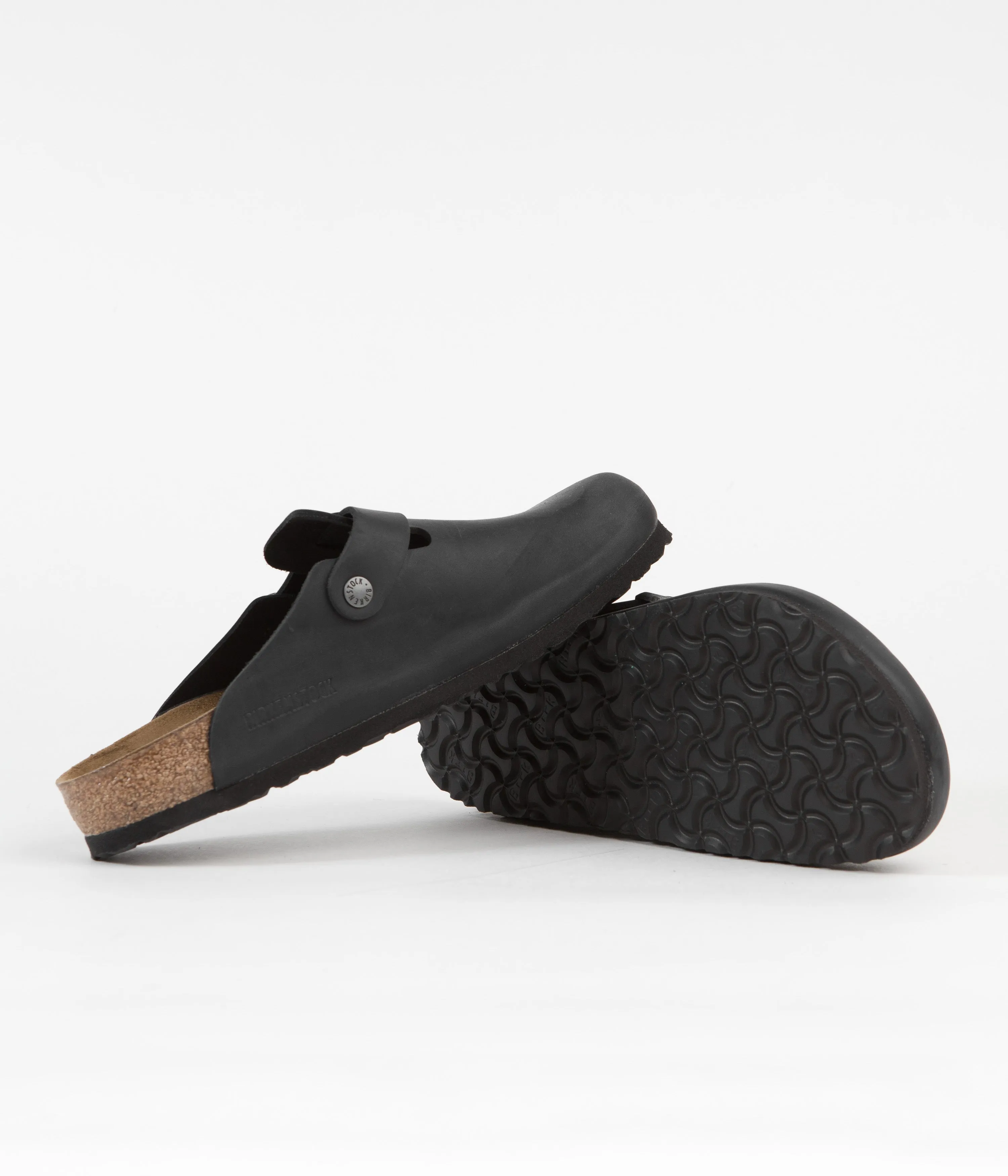 Birkenstock Boston Sandals - Black Birkenstock Shoes