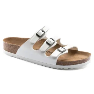Birkenstock Florida Birko-Flor Regular Width In White