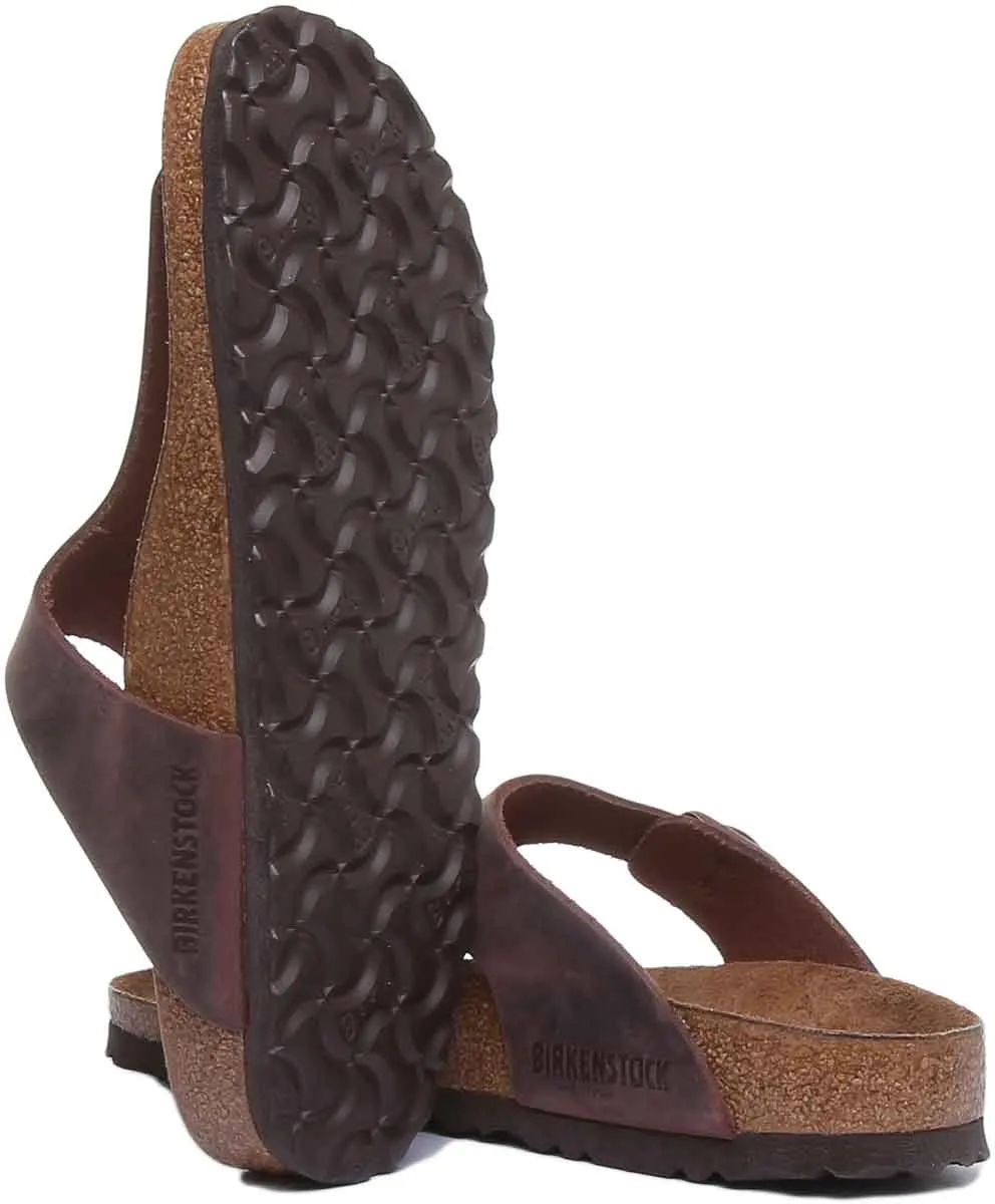 Birkenstock Gizeh In Dark Brown | Narrow Fit Shoes Birkenstock