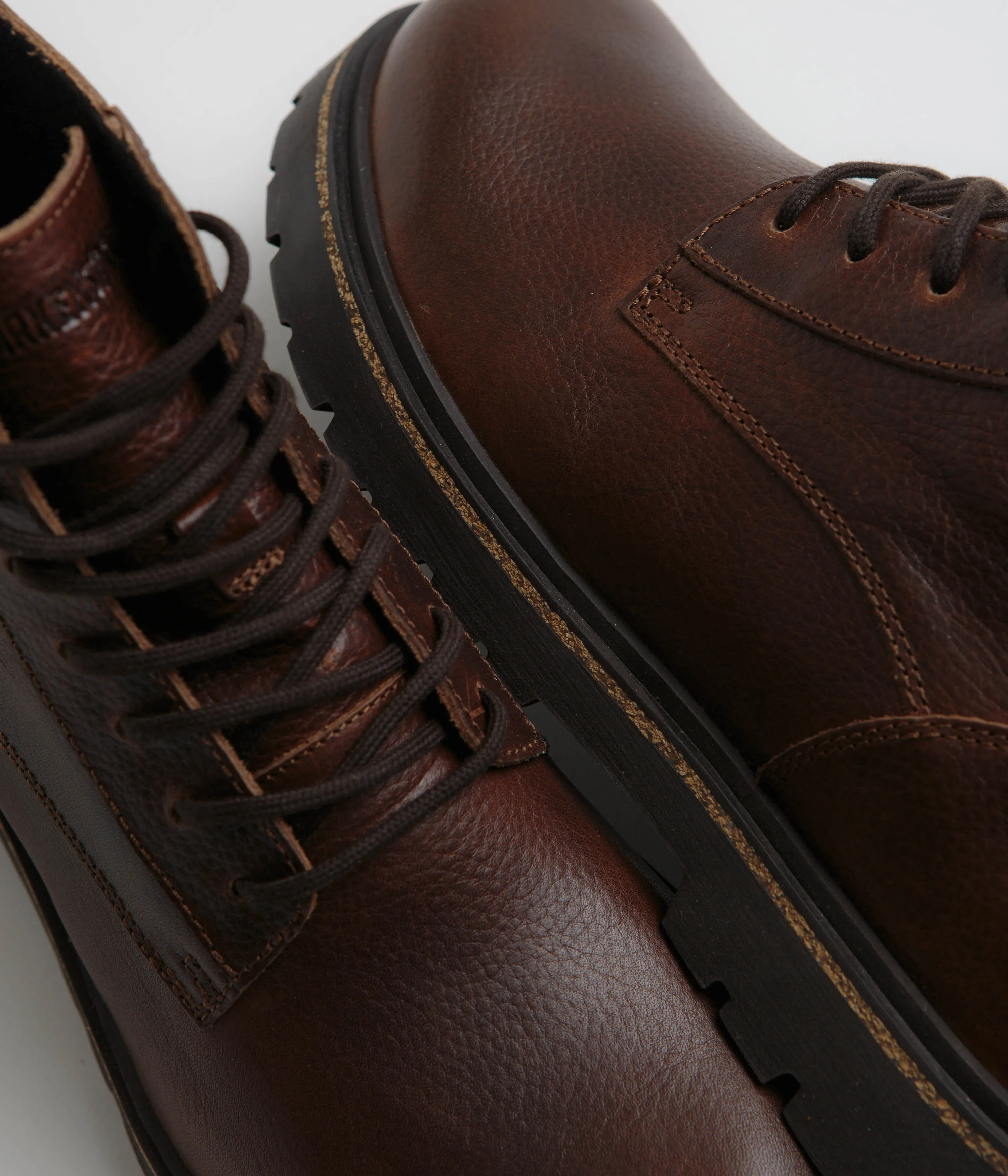 Birkenstock Highwood Lace Mid Shoes - Chocolate Birkenstock Shoes