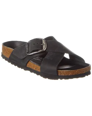 Birkenstock Siena Big Buckle Narrow Fit Leather Sandal