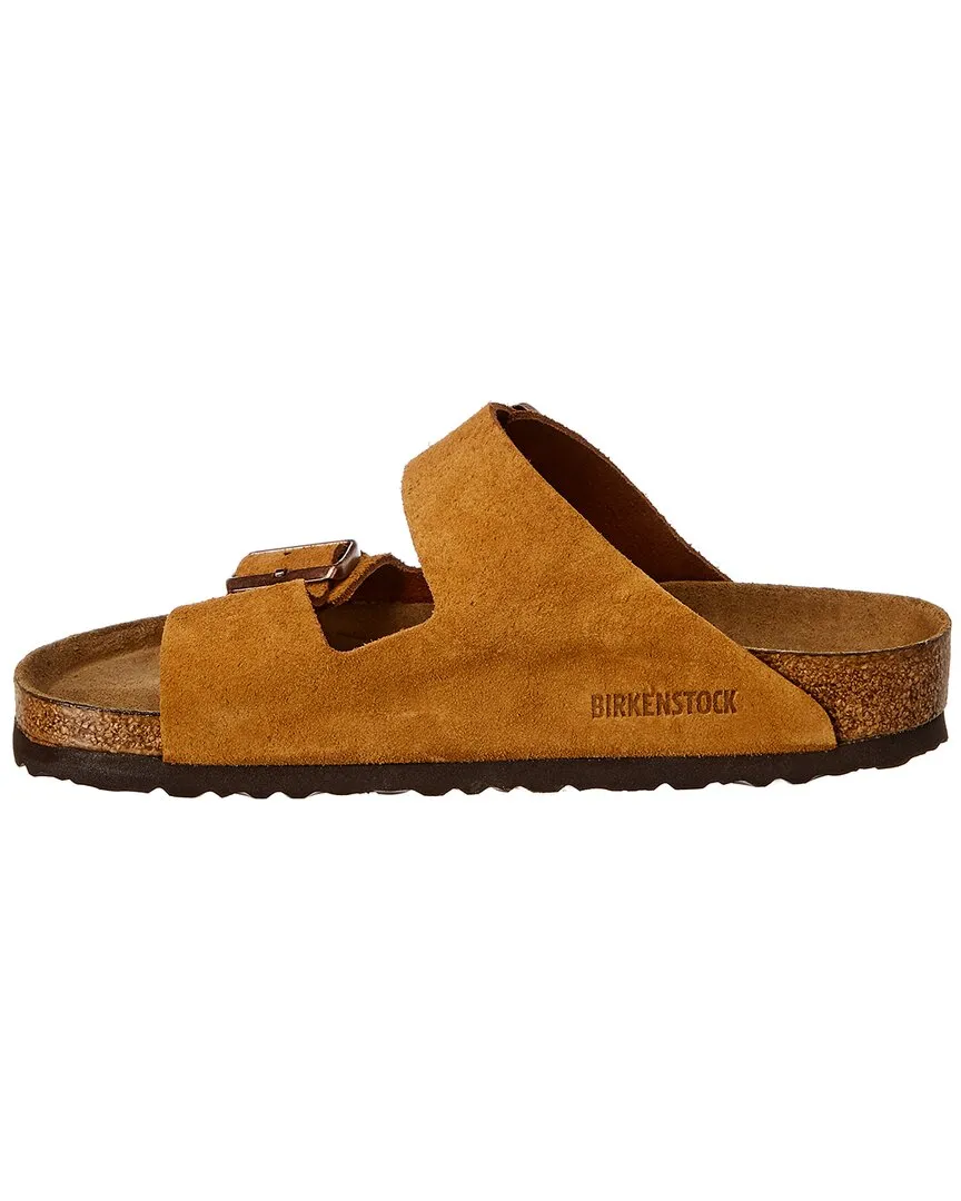 Birkenstock Women's Arizona Soft Footbed Suede Leather Sandal