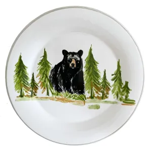 Black Bear Dinner Plate Set toilet seat cover, slow close seat