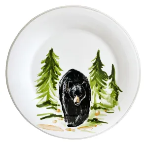 Black Bear Salad Plate Set toilet seat cover, slow close seat