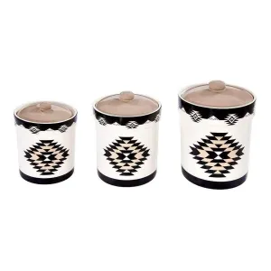 Black Diamond Southwestern Canisters kitchen utensils, spatula set