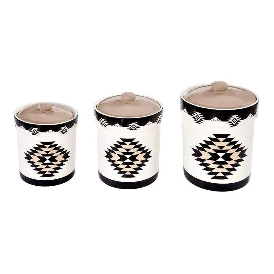 Black Diamond Southwestern Canisters kitchen utensils, spatula set