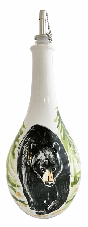 Black Bear Oil Bottle baking dish, nonstick cookware