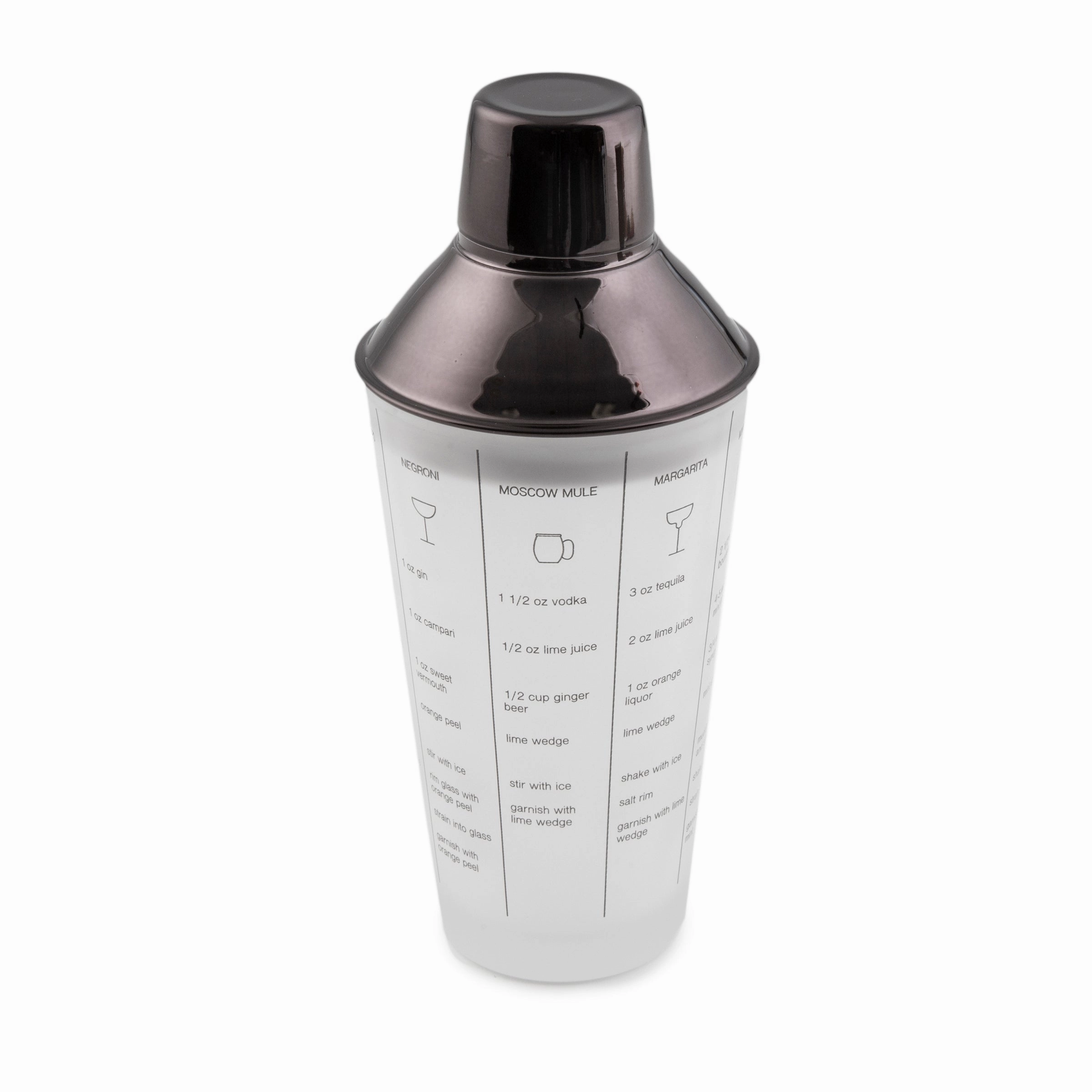 Black Mixology Shaker Tool Set 5 pc
