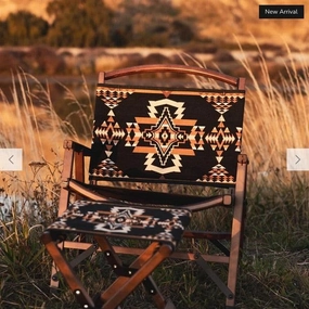 Black Rock Southwestern Folding Chair & Stool gaming chair, computer chair