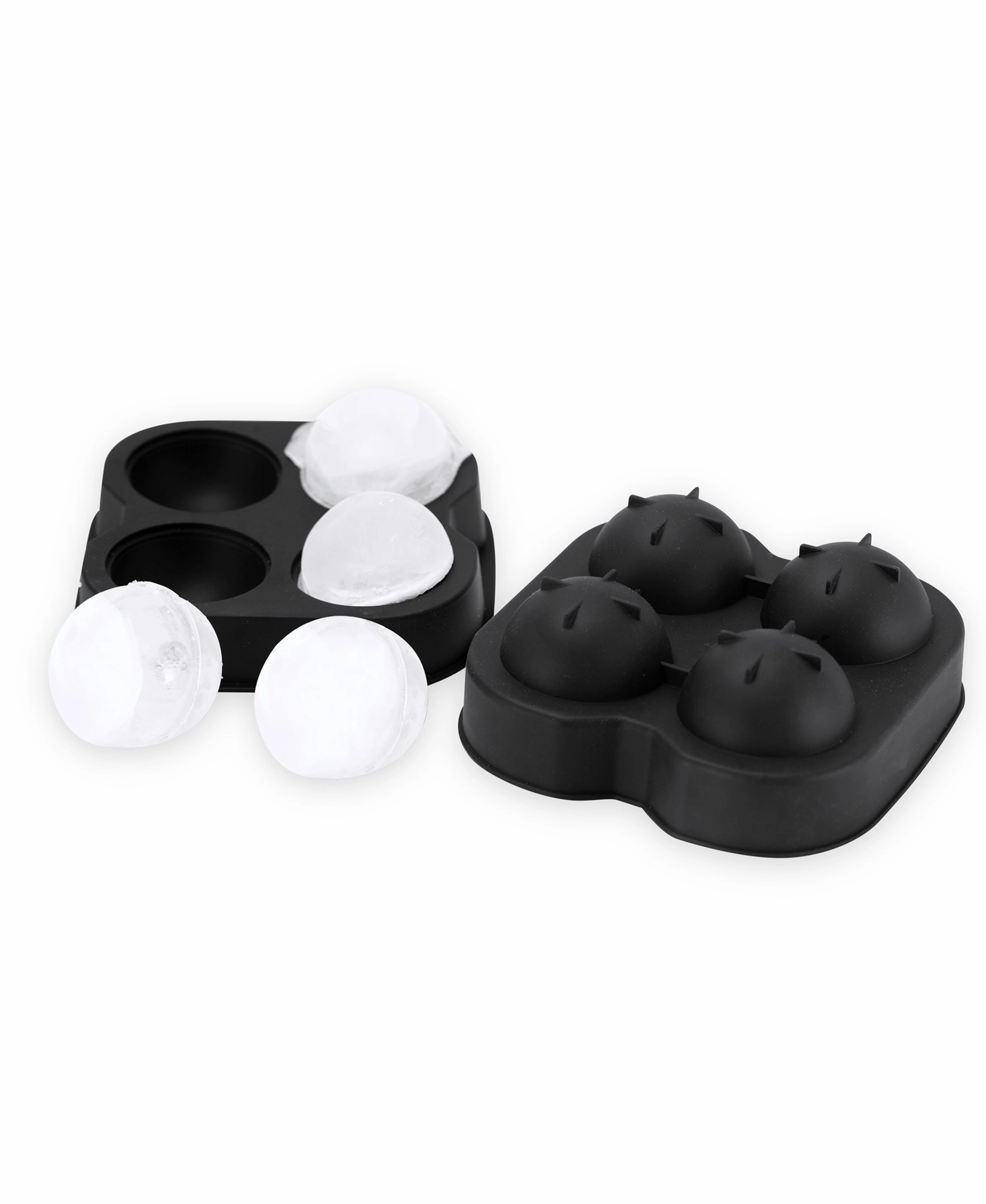 Black Round Silicone XL Ice Mold