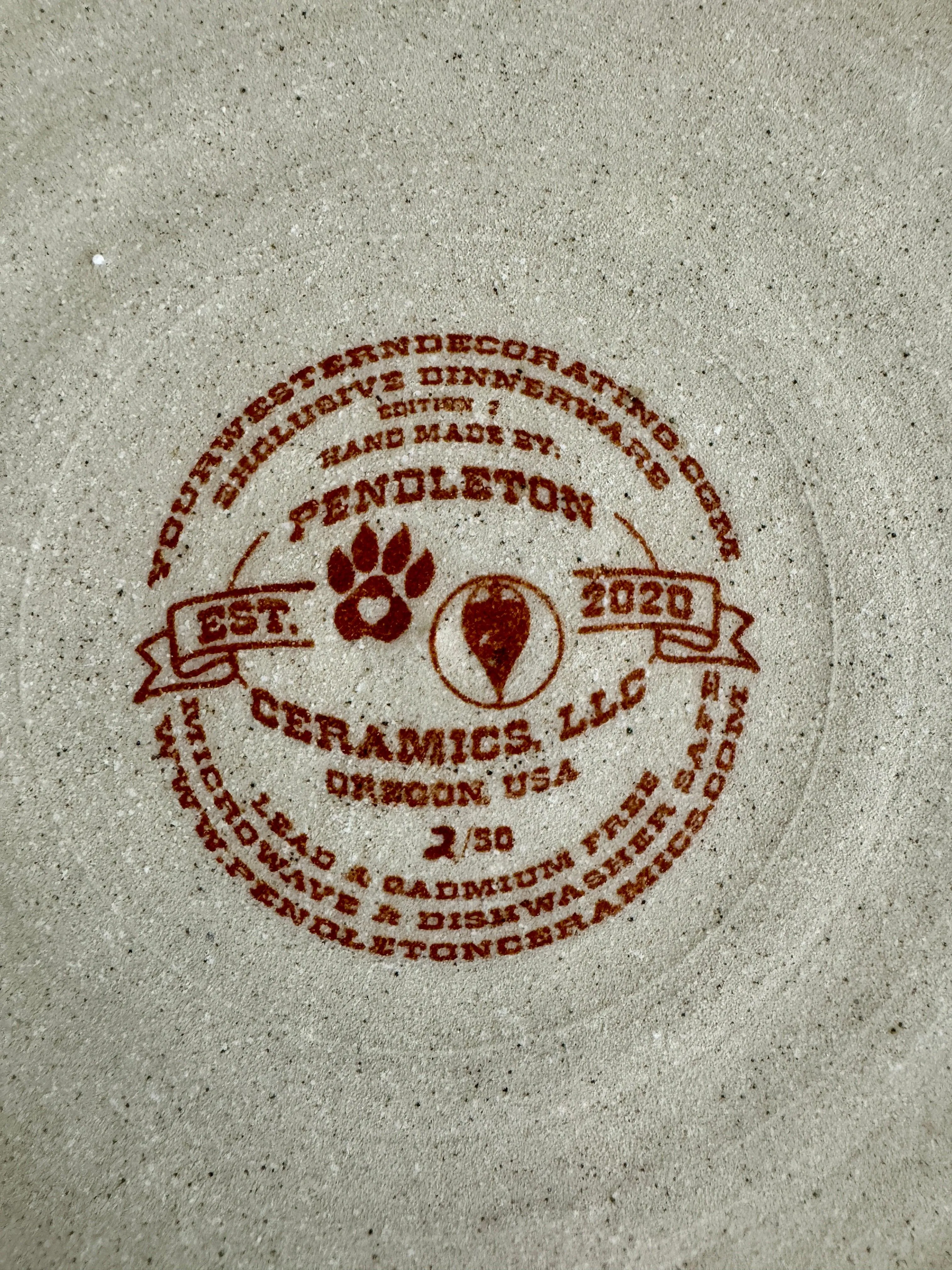 Blue Mountain Brands Saucer & Bread Plate