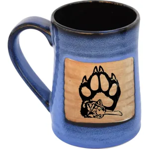 Blue Wolf Ceramic Drink Tankard toilet seat cover, slow close seat