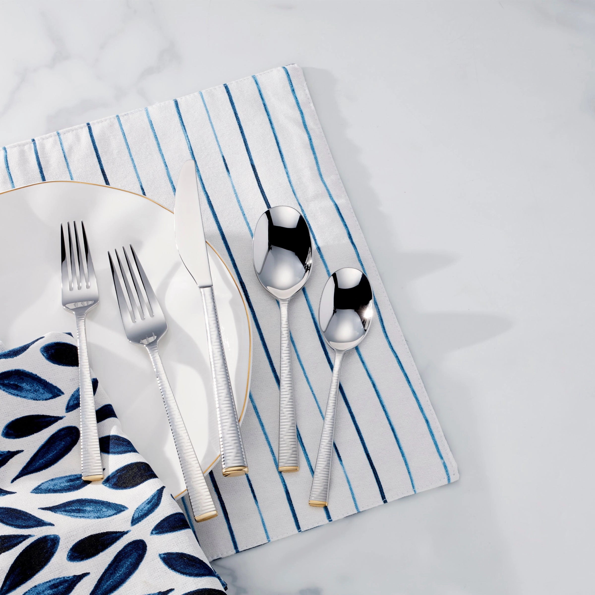 Blue Bay 20 Piece Flatware Set