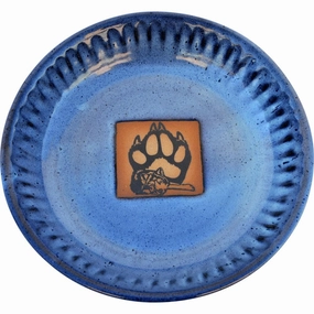 Blue Wolf Ceramic Fluted Pie Pan baking dish, nonstick cookware