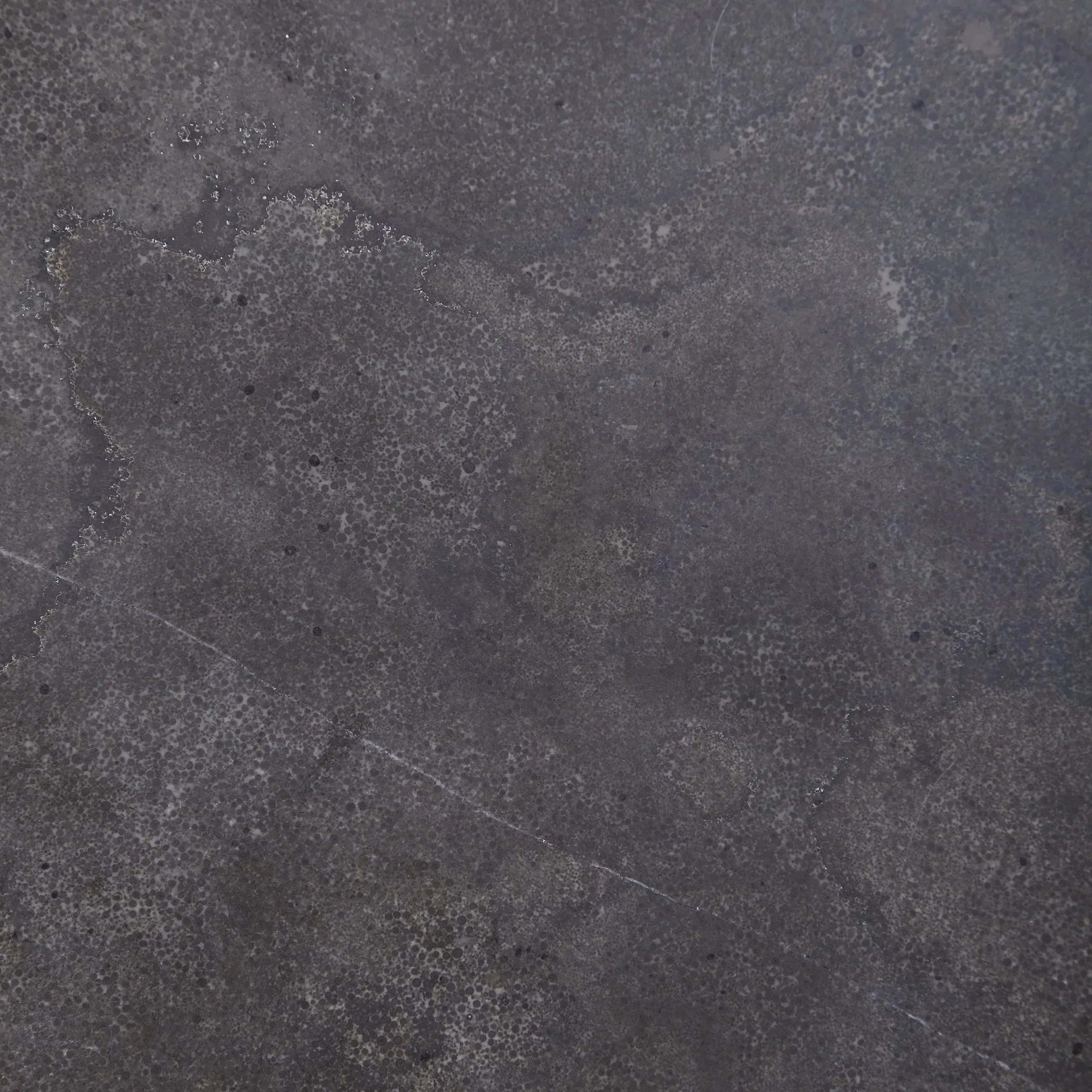 Bluestone & Iron Accent Table