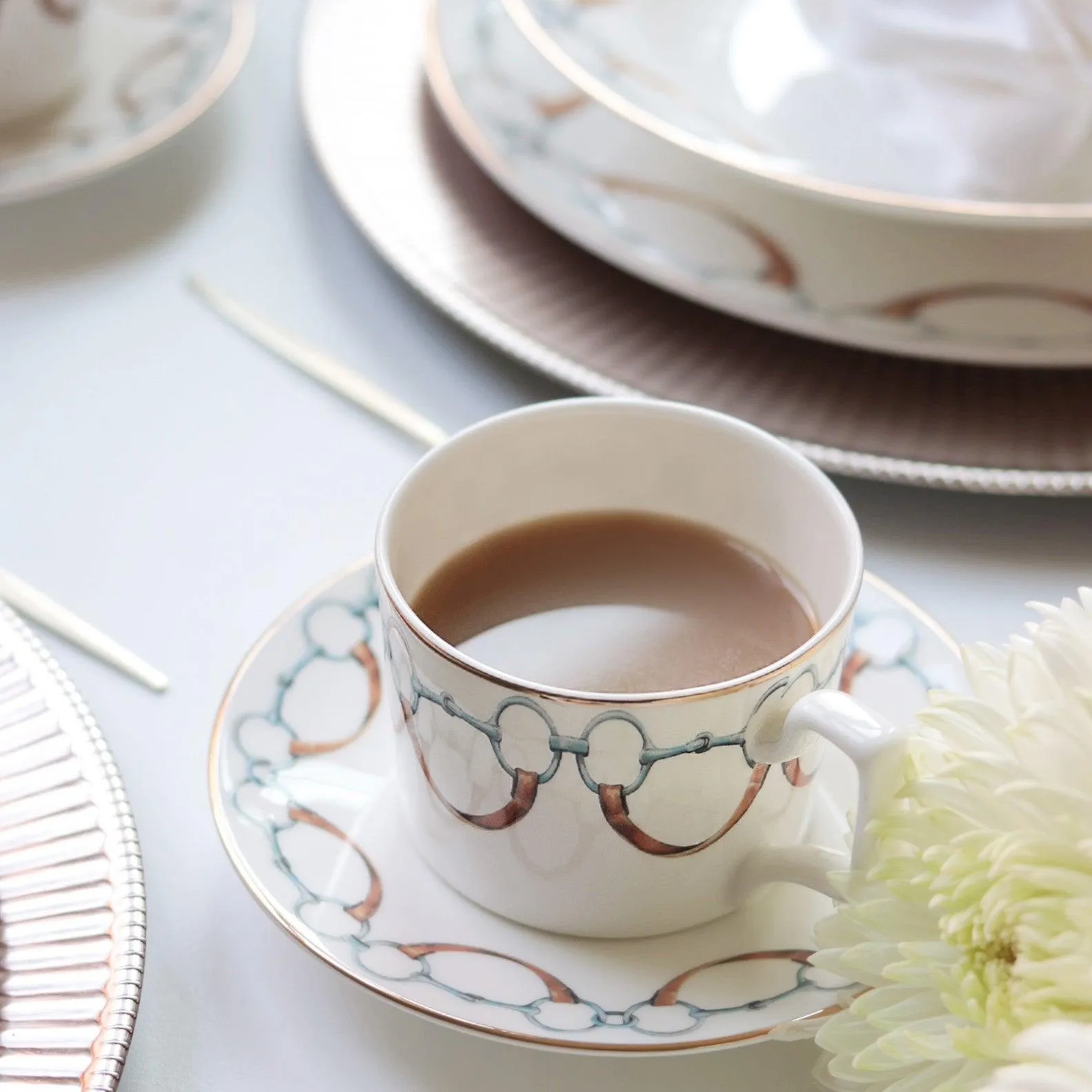 Bone China Snaffle Bit Dinnerware Collection