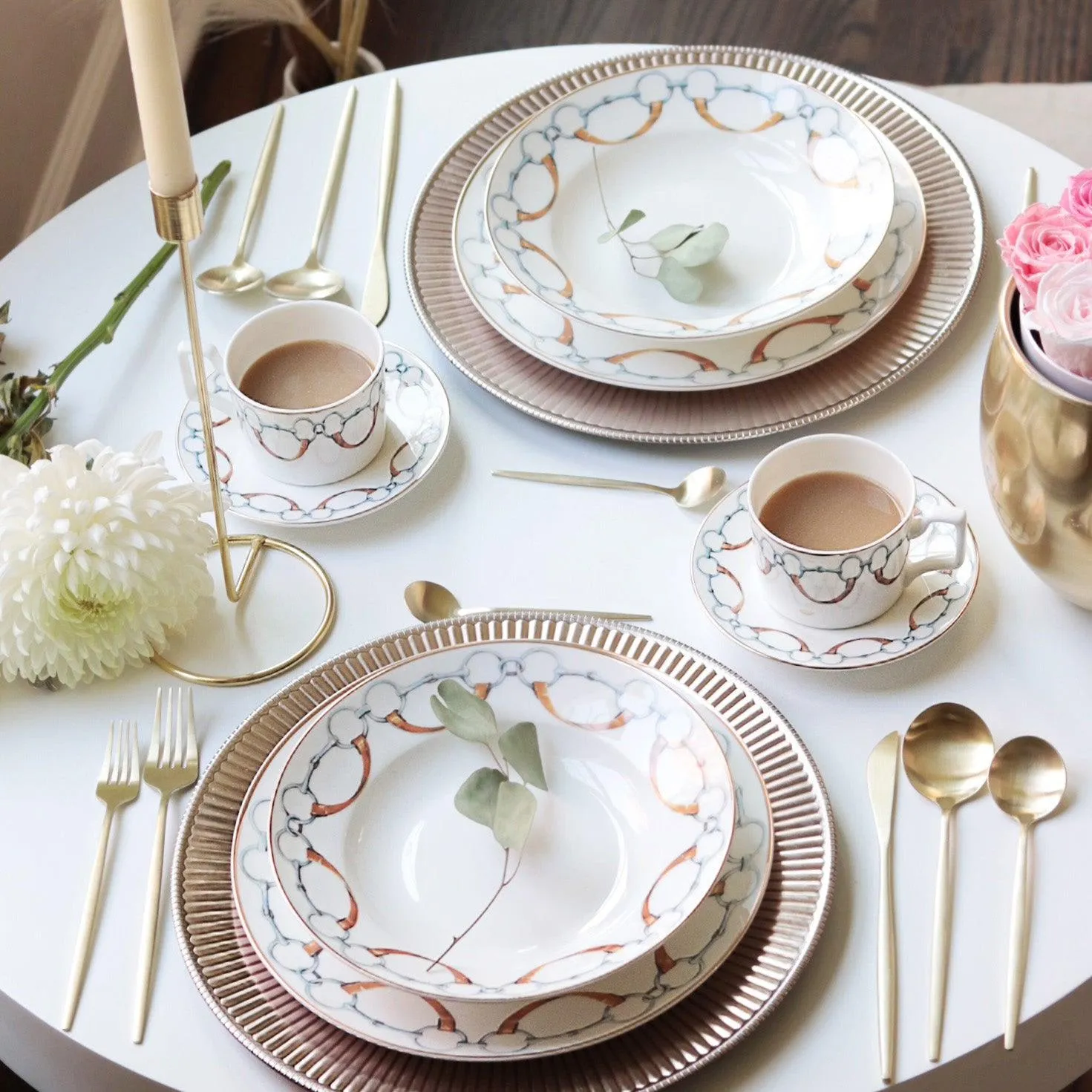 Bone China Snaffle Bit Dinnerware Collection toilet seat cover, slow close seat