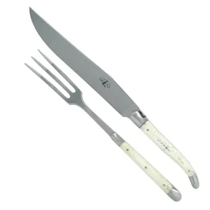 Bone Handle Carving Set - Shiny Finish toilet seat cover, slow close seat