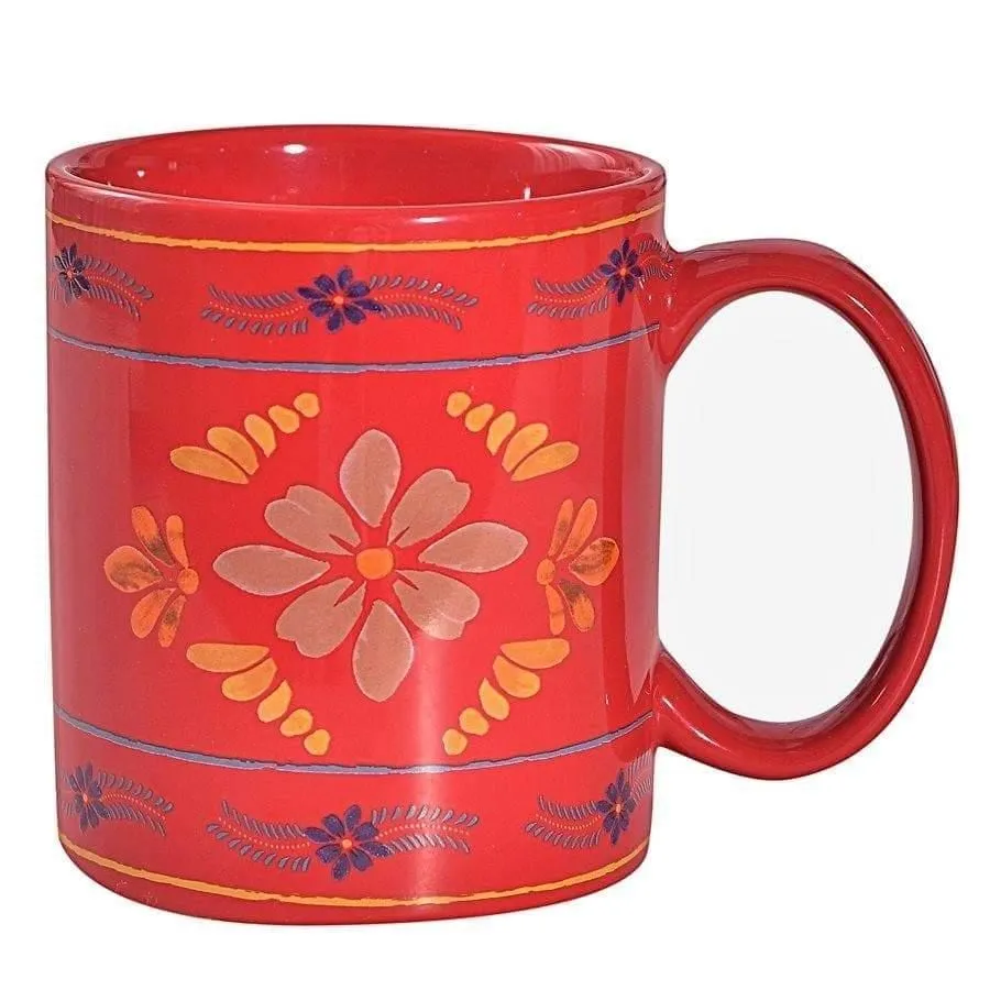 Bonita Spanish Floral Mugs